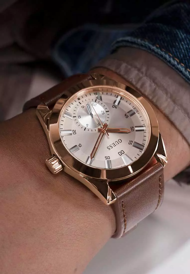 GUESS Gents Watch GREYSON  BROWN - GW0793G3