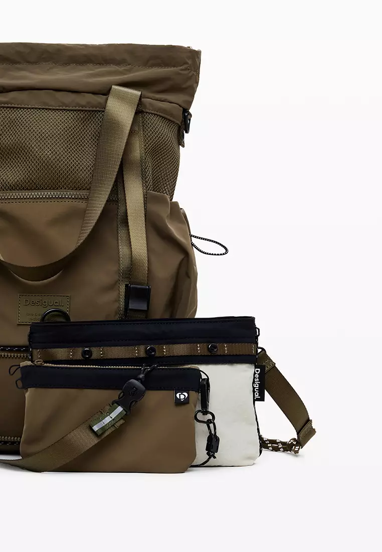 Large nylon backpack