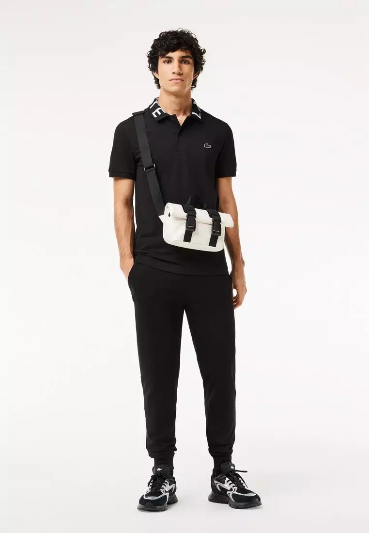 Lacoste Movement Jacquard Collar Polo