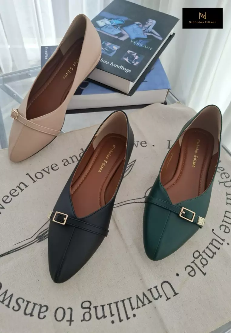 Nicholas Edison Flat Jolie Dark Green