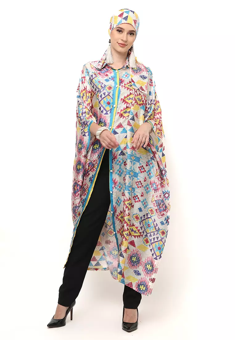 Kanzi Collared Kaftan