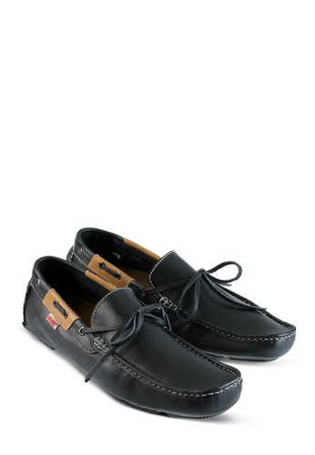 Jual Golfer Golfer Sepatu Slipon Pria Banderas Black Original Zalora Indonesia