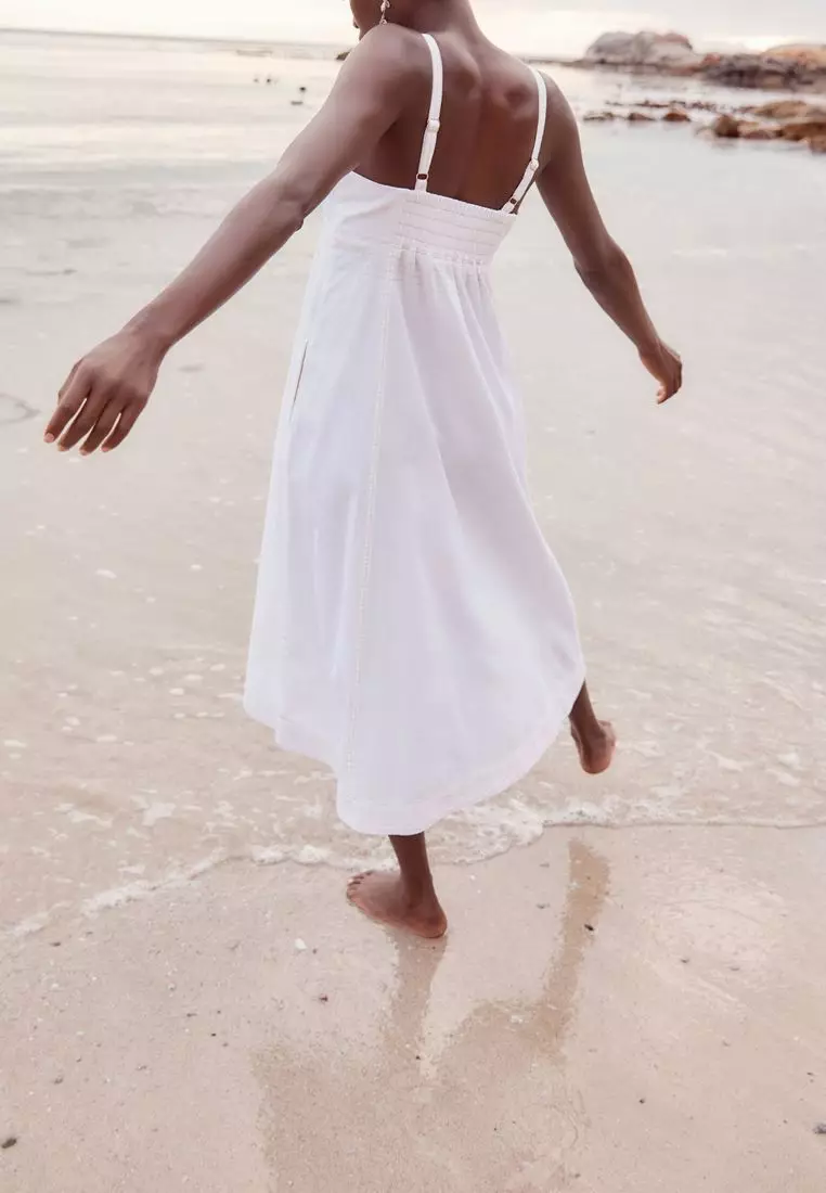 Beach Next Dresses Summer Boho Sleeveless Summer Beach Maxi