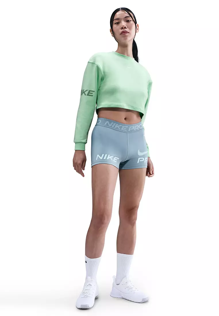 Nike Pro Dri-Fit Flc Crew Tt Grx