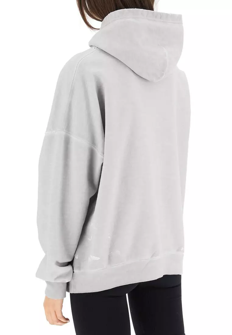 Grey balenciaga hoodie shop