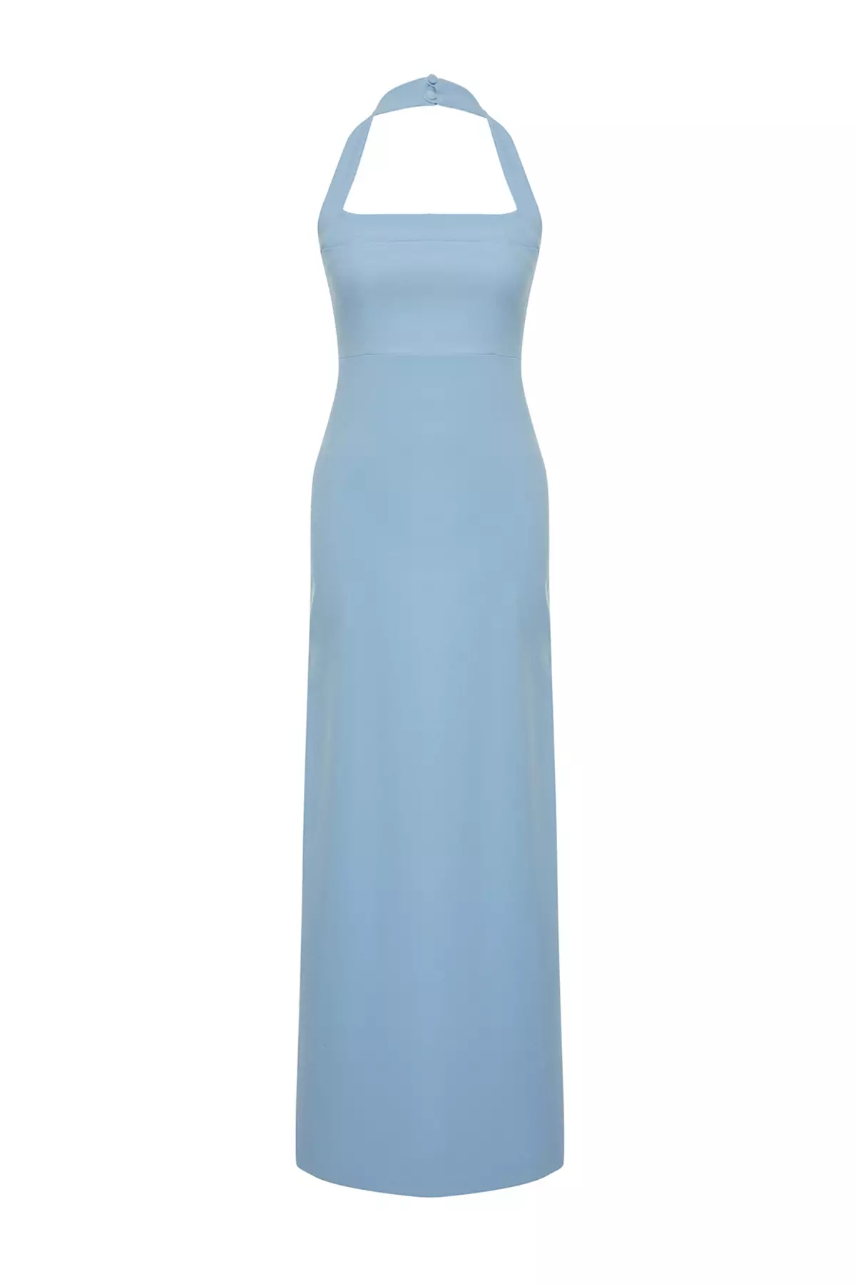 Halter Evening Maxi Dress