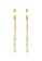 ELLI GERMANY white Earrings Creole Pea Chain Statement Trend Zirconia Gold Plated B17ECAC412D928GS_2