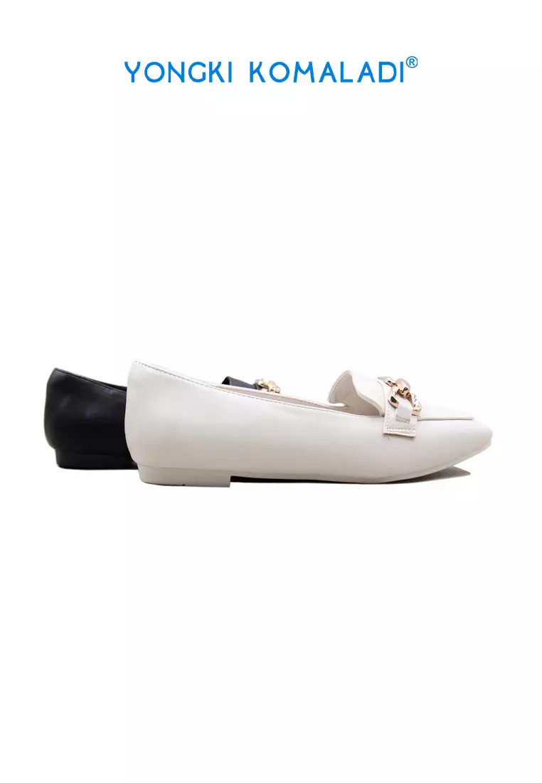 [ ORIGINAL ] YONGKI KOMALADI FLATSHOES OL-MC8509-24 BLACK