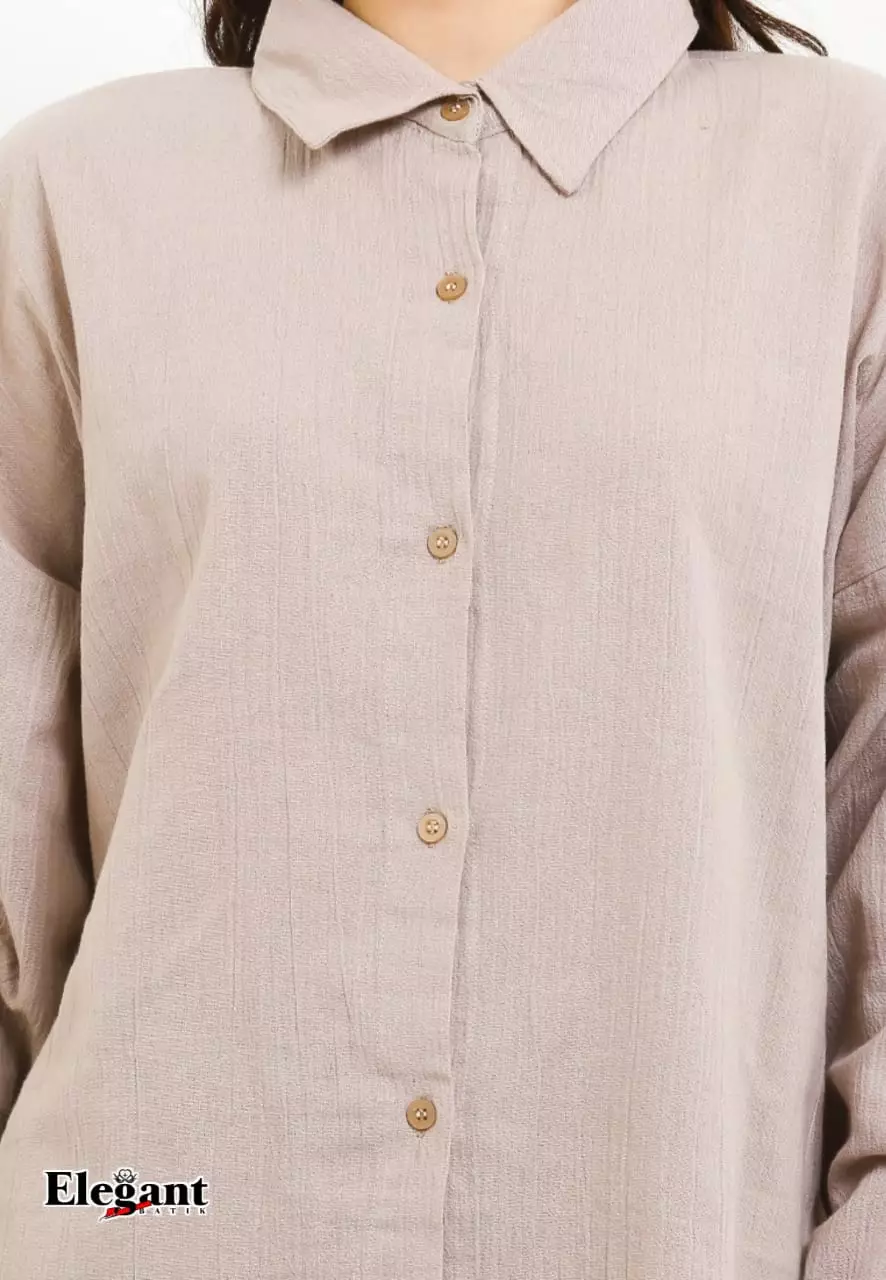 Sulfi Blouse Oversize Mocca