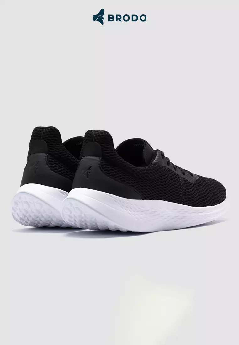 BRODO - Sepatu Pria Active Sprint Black WS