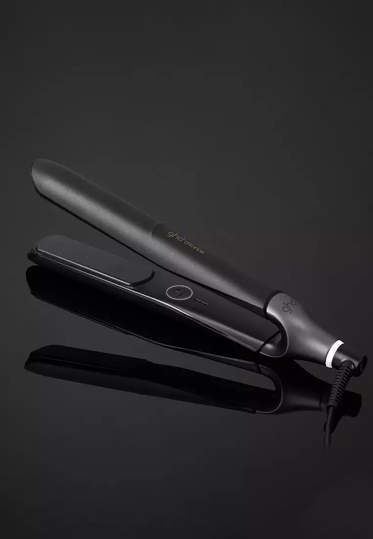 Chronos Hair Straightener in Black - 3x faster styling¹ for one stroke high-definition results that last 24hrs²