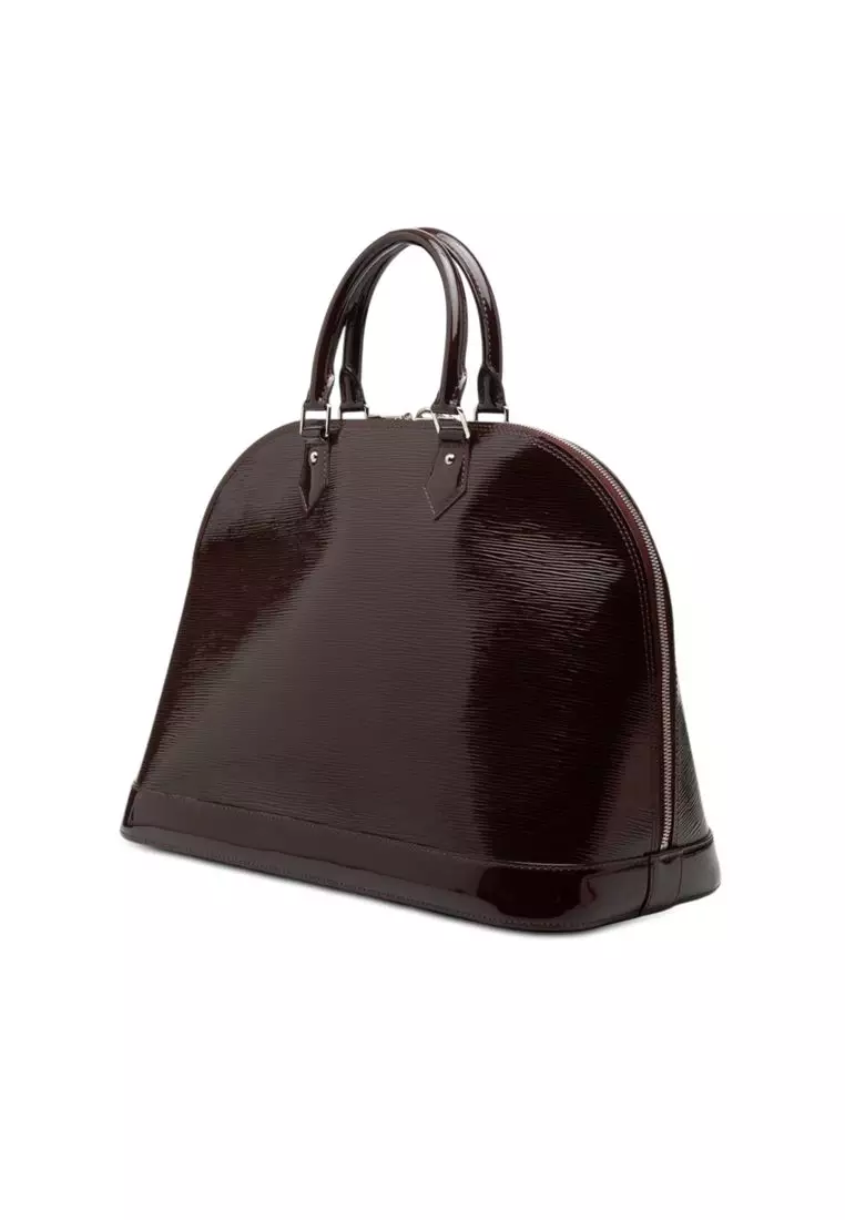 Pre-Loved Louis Vuitton Electric Epi Alma Gm