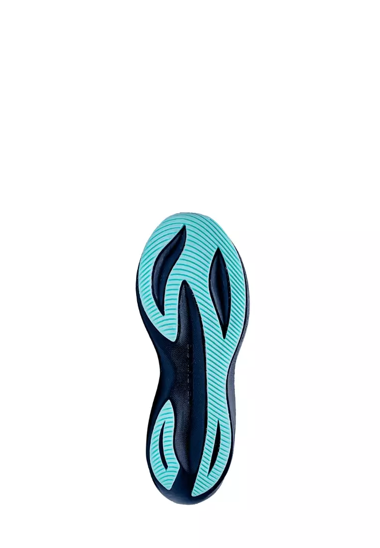 910 Nineten Haze MIRAEIGE Sepatu Lari - Hitam/Pink/Tosca