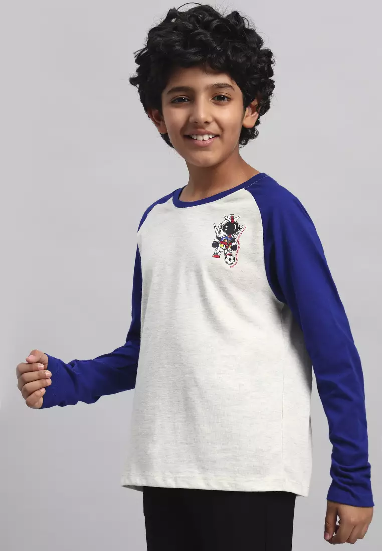 Kaos Lengan Raglan Anak Laki-laki GoalMode