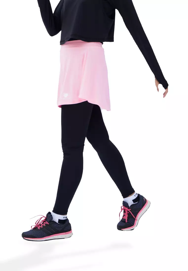 Jual Tiento Tiento Rok Dry Fit Celana Legging Panjang 2in1 Wanita ...