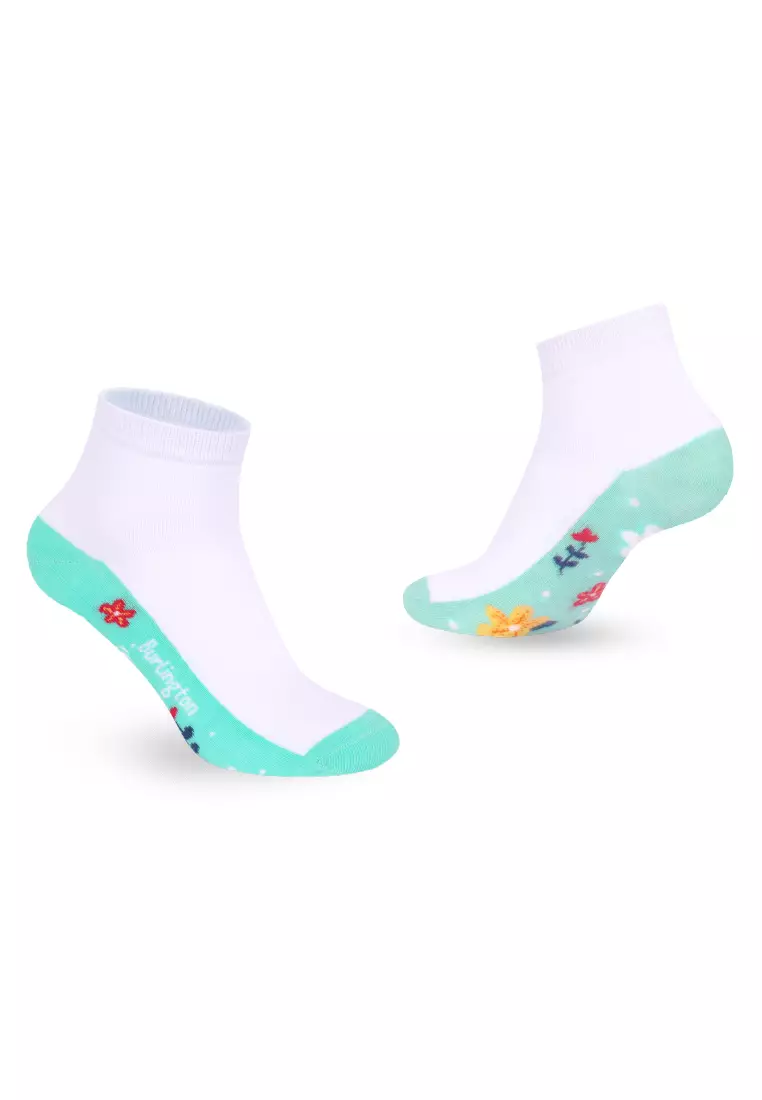 Girls’ Cotton Casual Ankle Socks 3 pairs in 1 pack BGCKG69