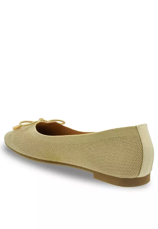 Slip On Laser Cut Textile Casual Flats