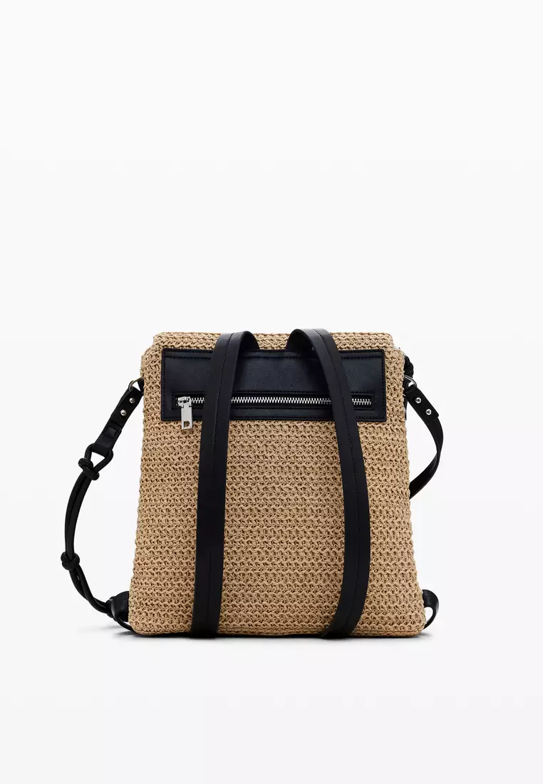 Buy Desigual Raffia backpack S 2026 Online | ZALORA