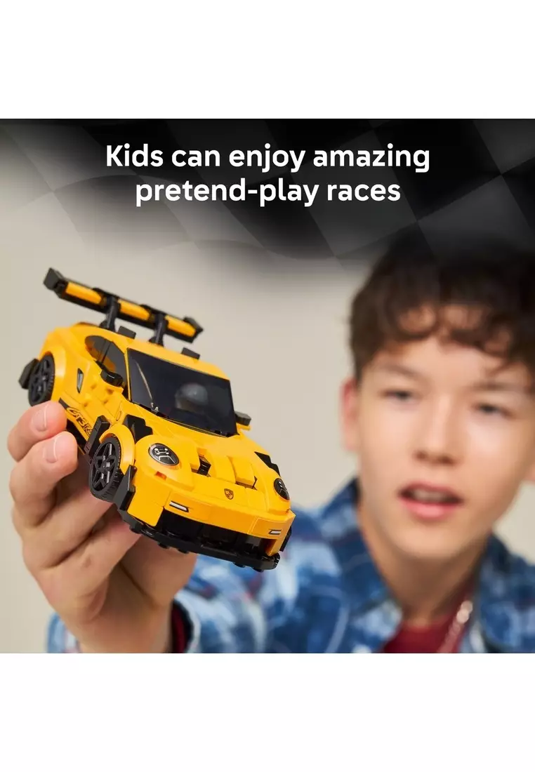 Speed Champions 77239 Porsche 911 GT3 RS Super Car, Age 9+, Building Blocks, 2025 (348pcs)