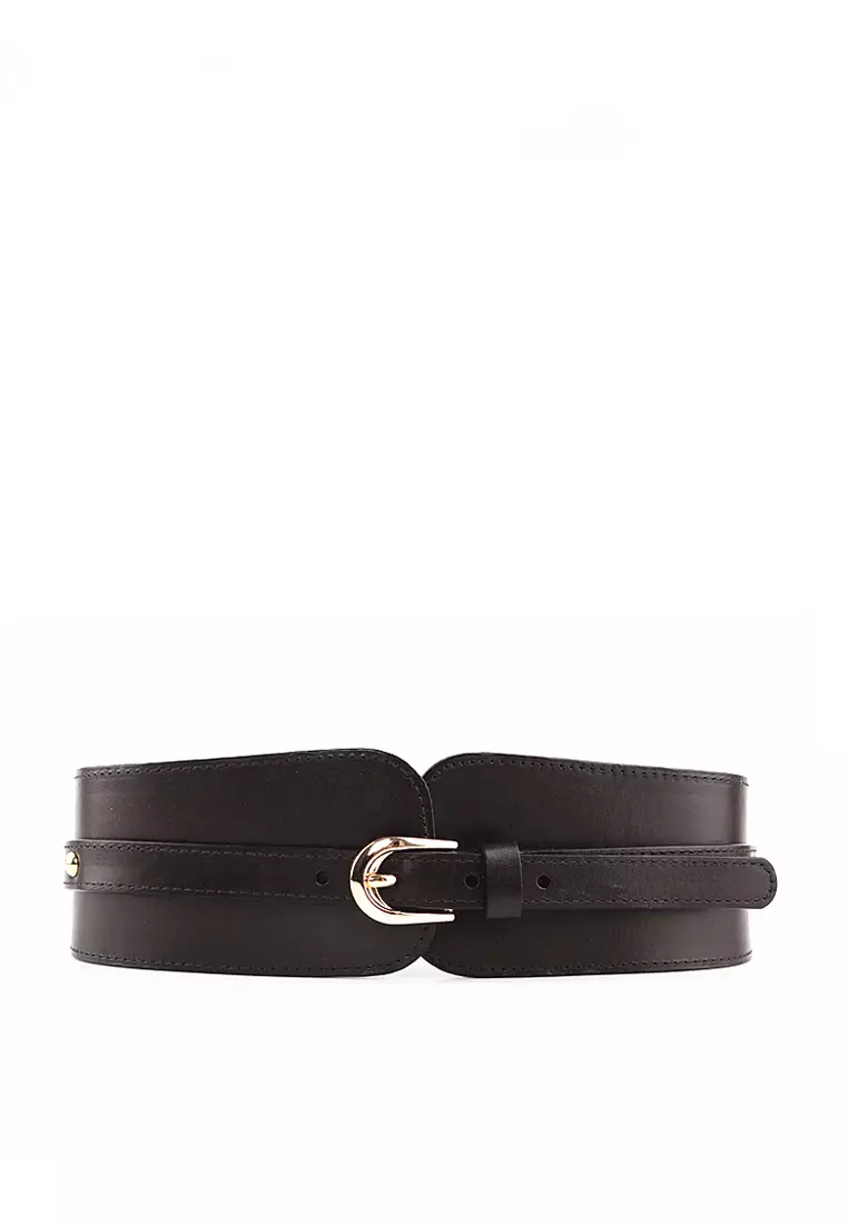 Elastic top waist belt