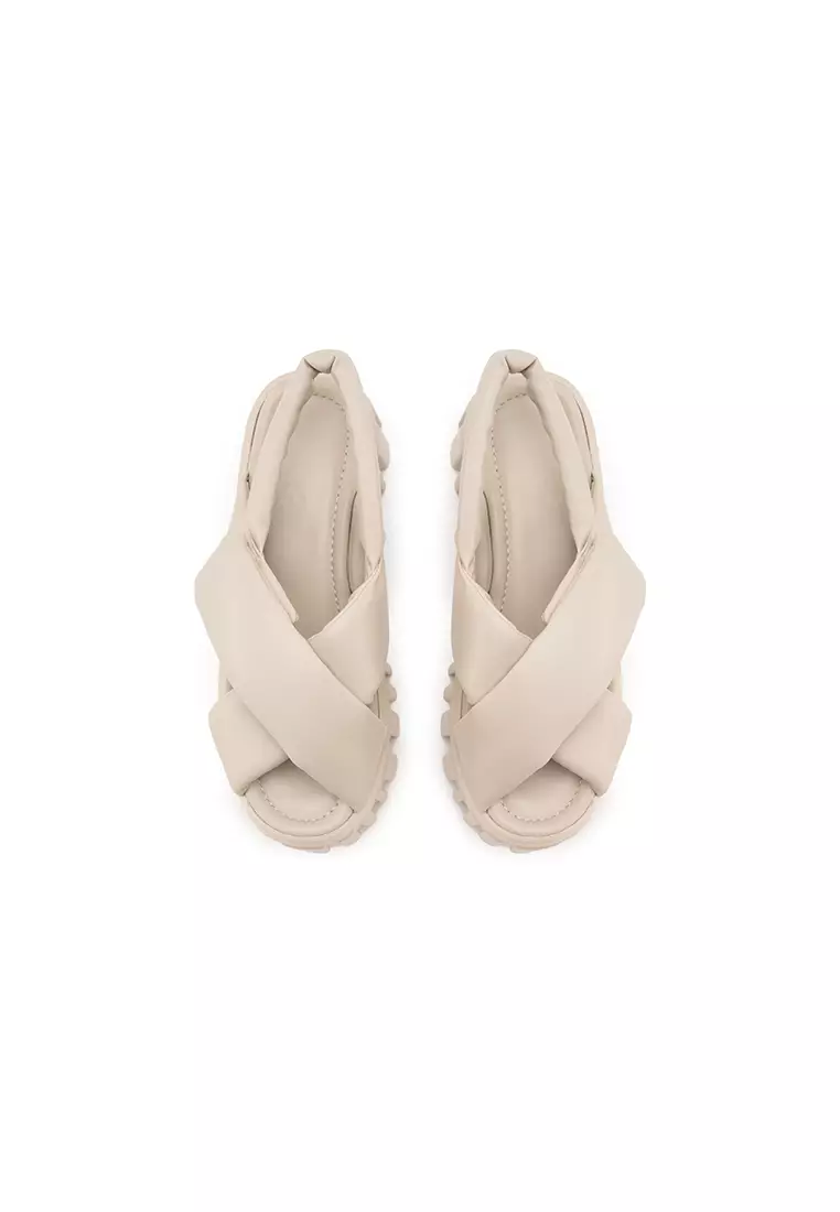 PADDED PLATFORM SANDAL
