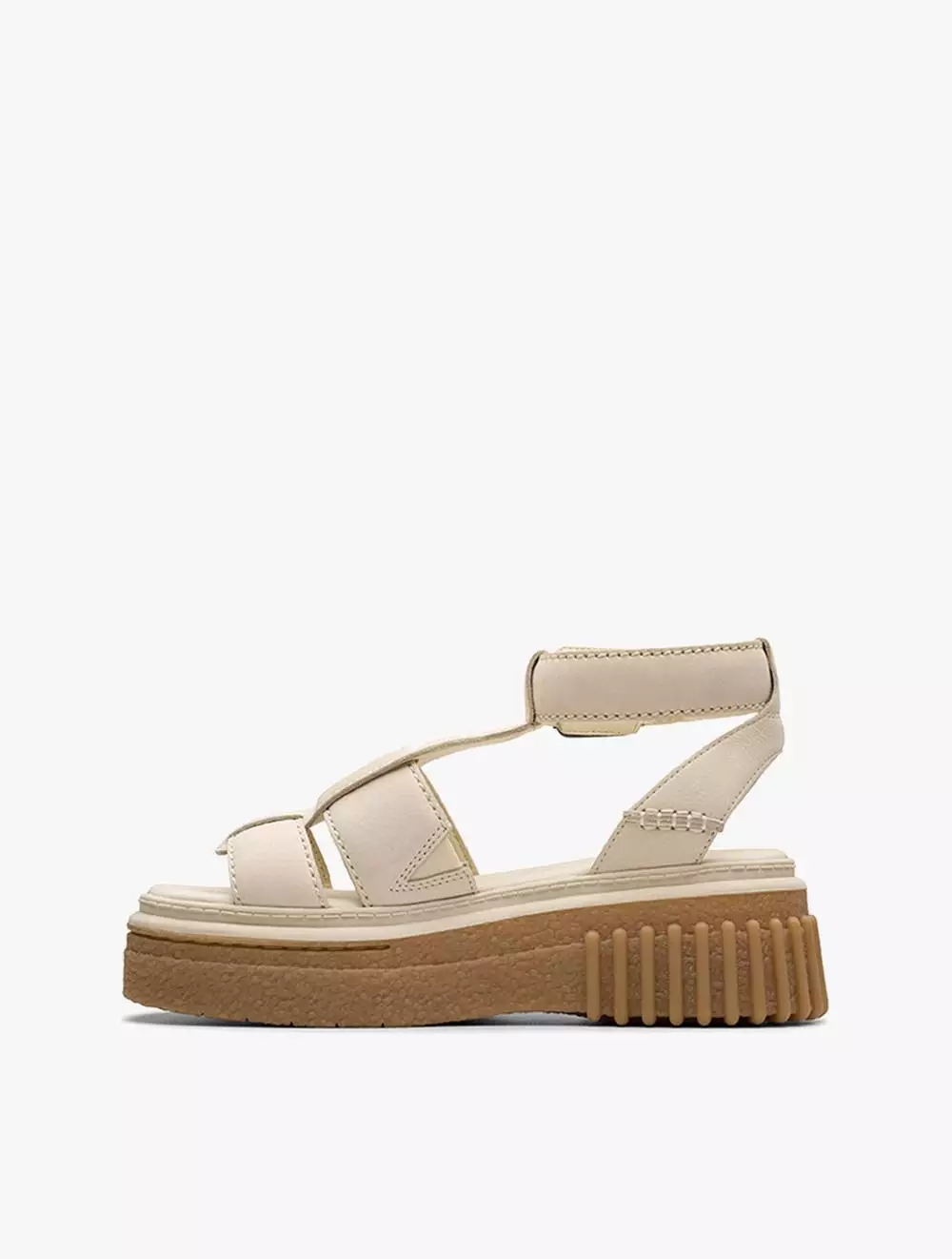 Clarks Evamar Sun Cream Leather