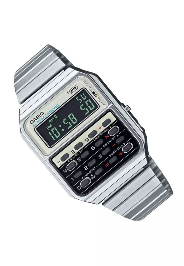 Digital Calculator Watch CA-500WE-7B