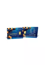 999.9/24K Pure Gold - Congratulations / Design B (0.2g)
