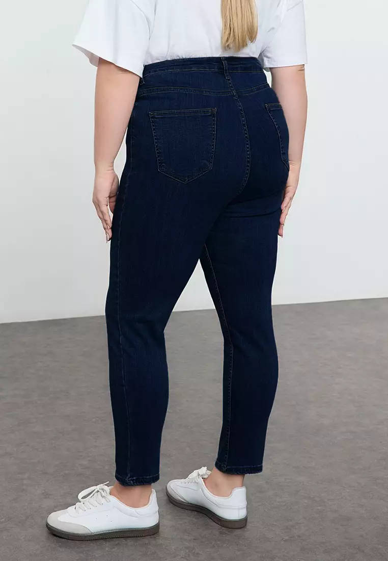 Blue Yuksel Waist Slimmer Plus Siz