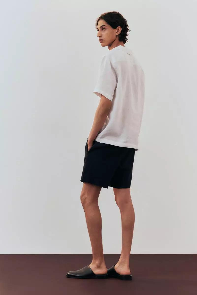Regular Fit Linen resort shirt