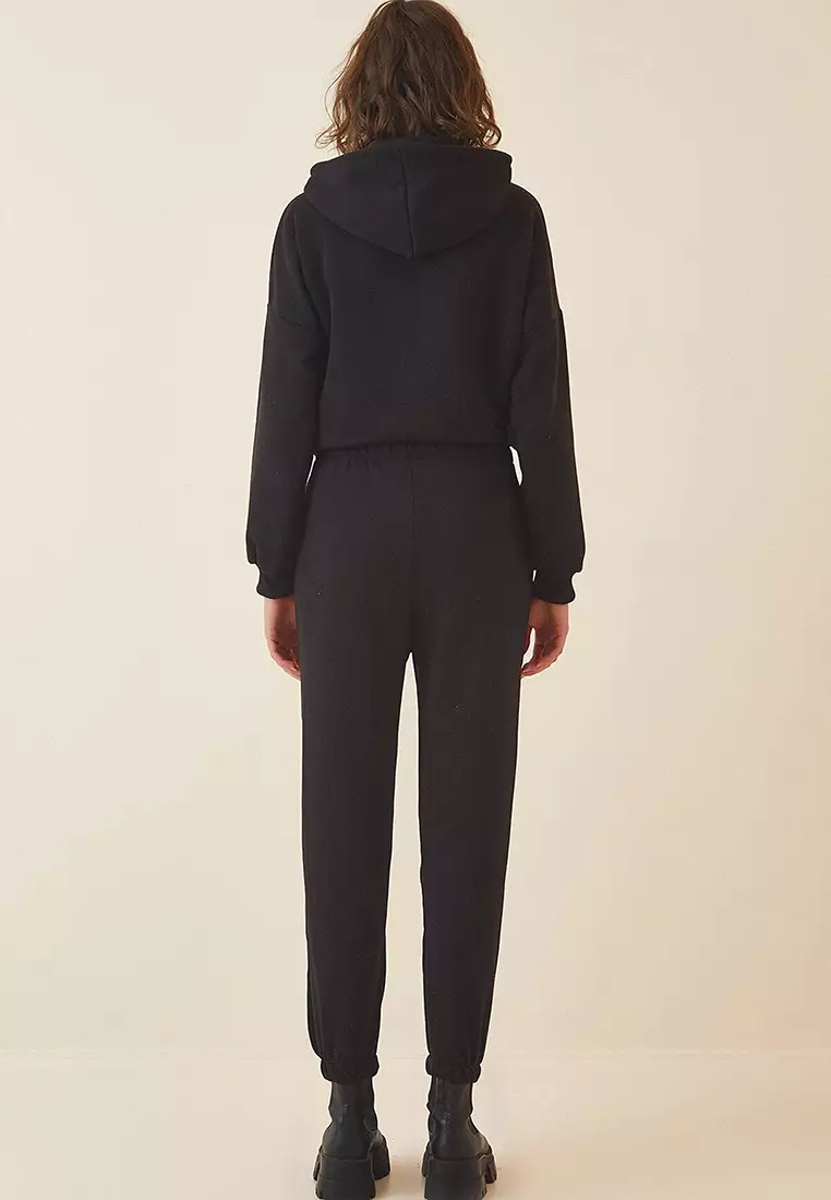 Hooded Fleece Tracksuit Set