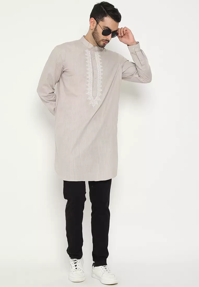 KEMEJA KOKO L/S BORDIR