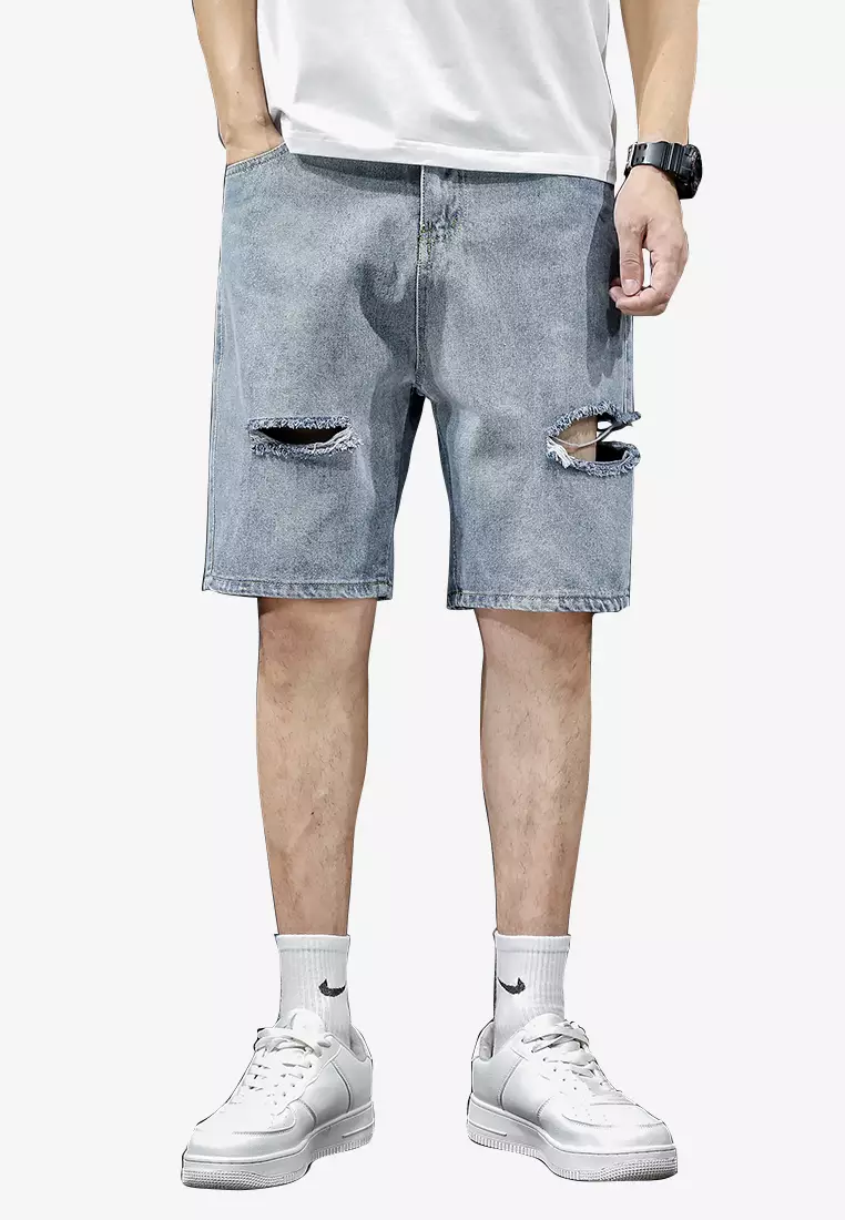 Mens denim hotsell shorts online