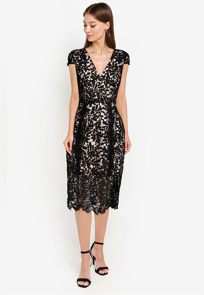 zalora long gown
