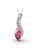 Her Jewellery pink and silver Mylady Pendant (Pink) -  Made with premium grade crystals from Austria HE210AC92HYXSG_1