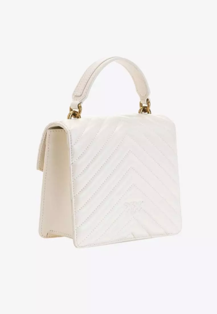Buy Pinko Mini Love Bag Top Handle V Quilt Online ZALORA Malaysia