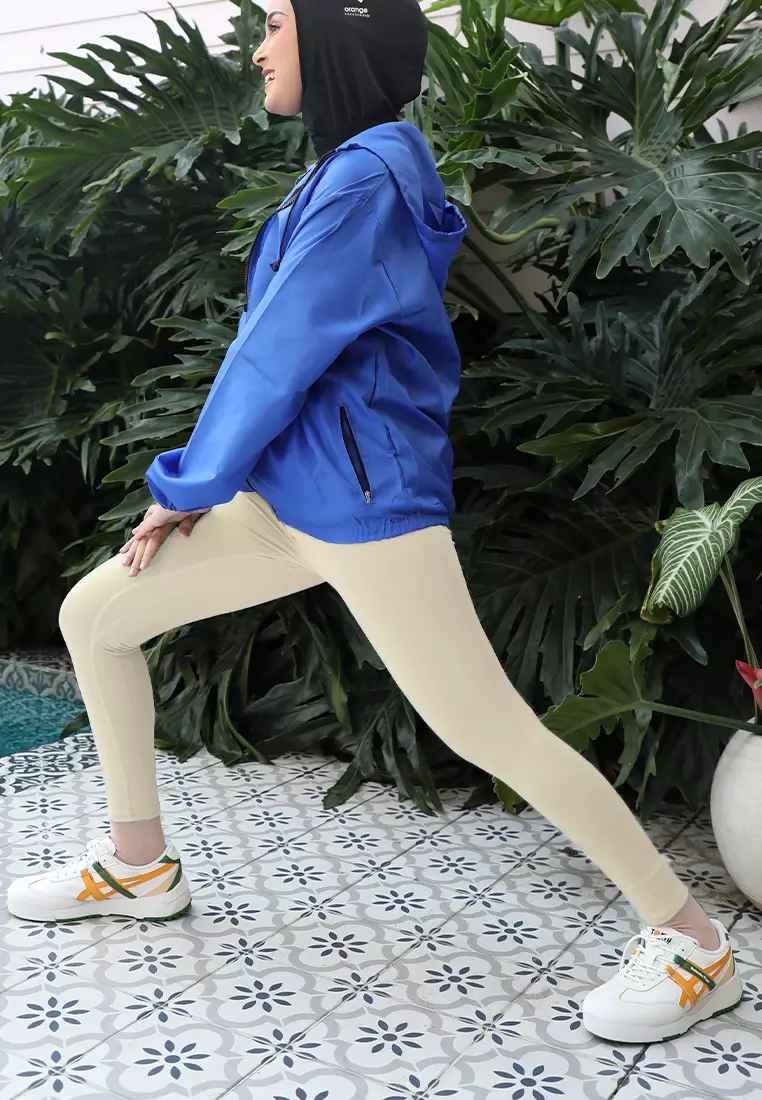 Zelena - Hasa Leggings Highwaist | Legging Olahraga Wanita | Sport Basic Layer - XL