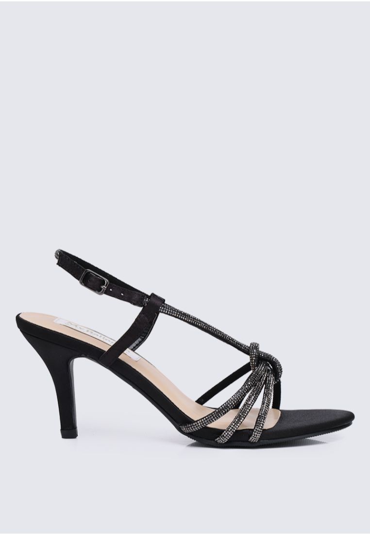 My Ballerine Alaia Comfy Heels In Black