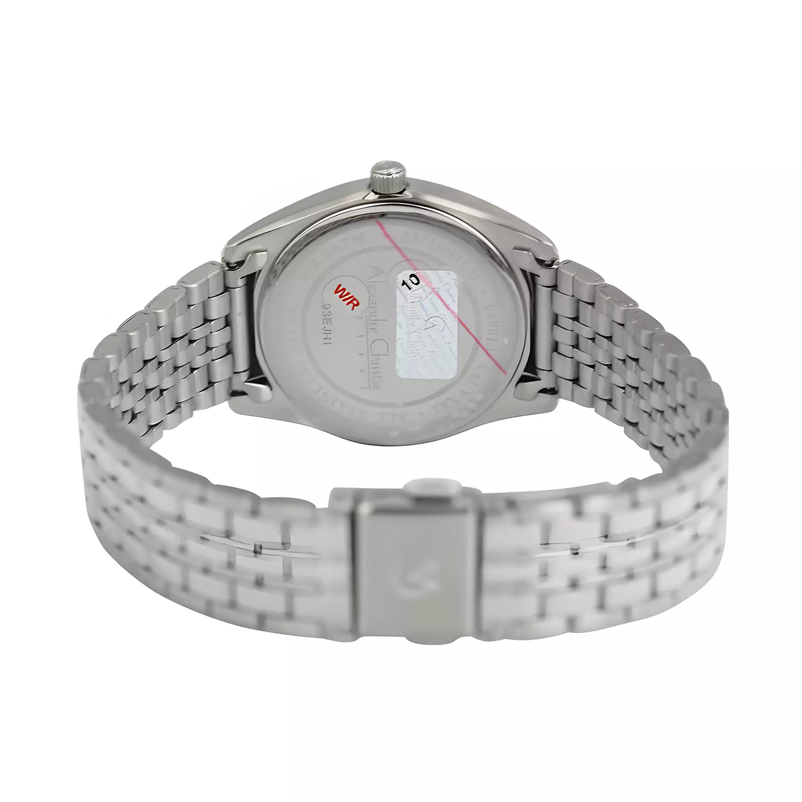 Alexandre Christie Classic Steel - Jam Tangan Analog Wanita - Silver White - All Stainless Steel - 8690 LDBSSSL