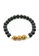 Memento Collection black and brown Black Stone with Wood Bracelet ME060AC53HFMMY_1
