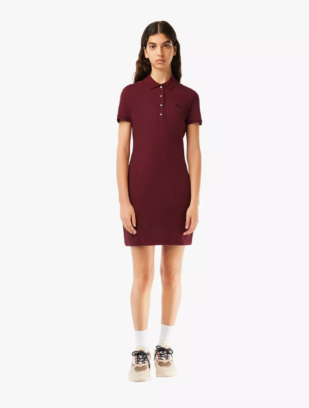 Lacoste dress deals red