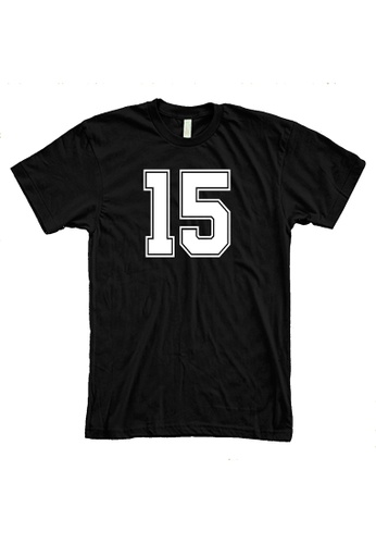 MRL Prints black Number Shirt 15 T-Shirt Customized Jersey BCF80AA192CBC1GS_1