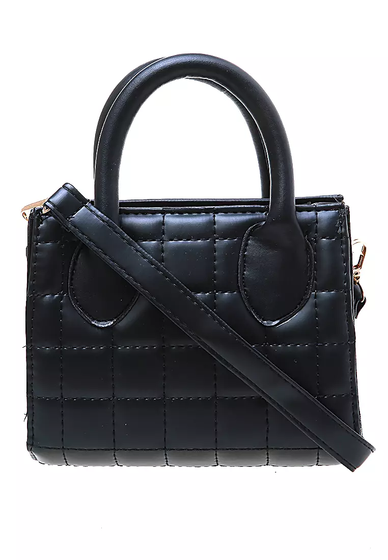 Vishi Tas Selempang Wanita Got One Rope Quality Premium - Black