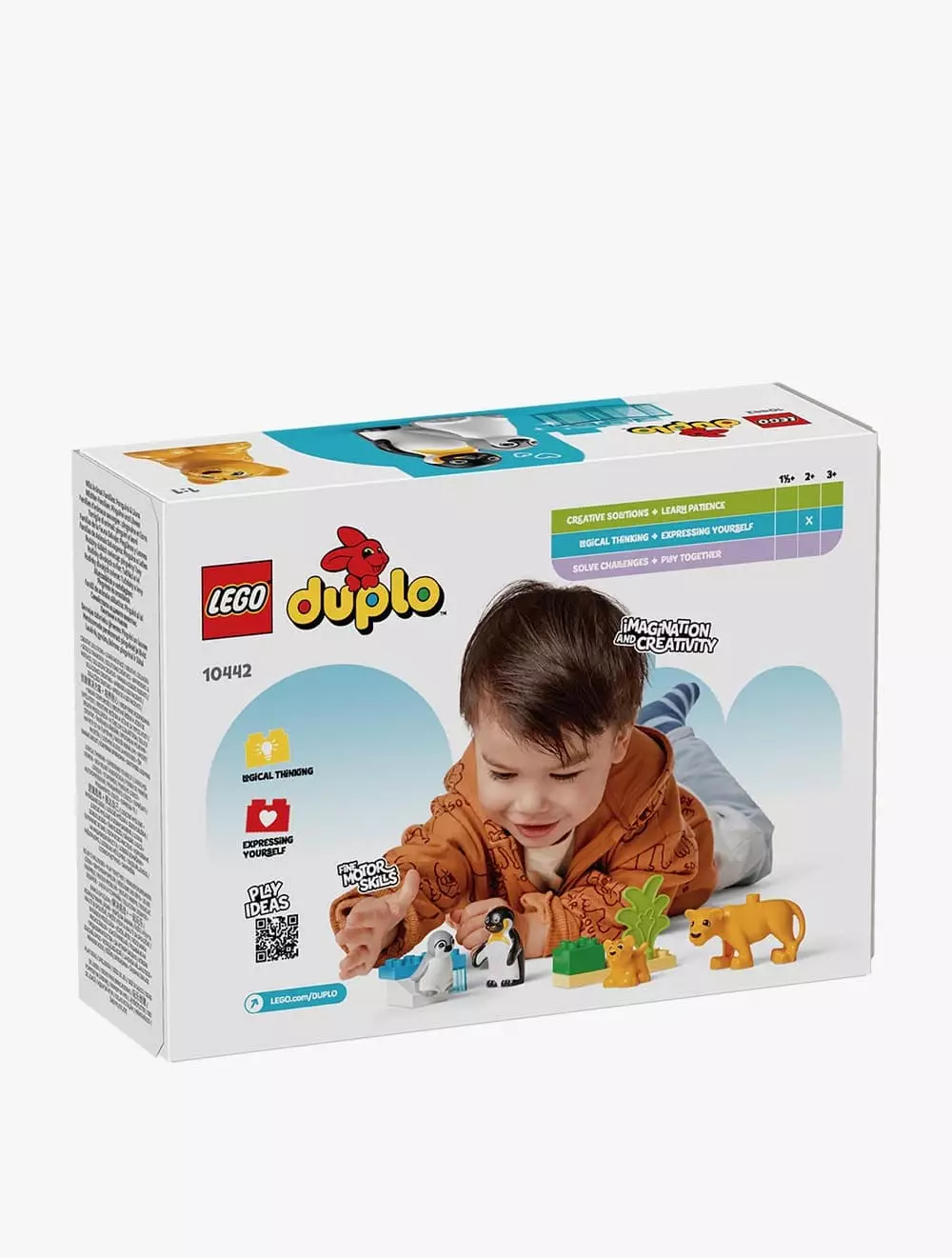 LEGO® DUPLO Wild Animal Families: Penguins & Lions - 10442
