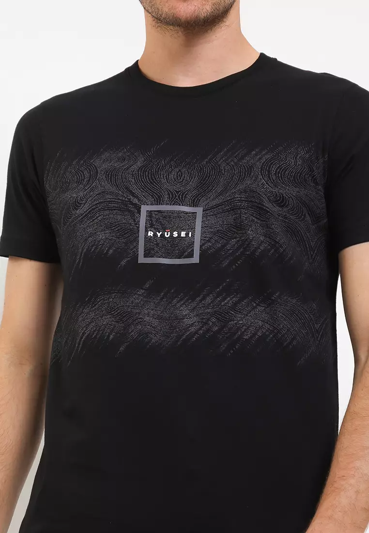 Ryusei Tshirt Masaka Black