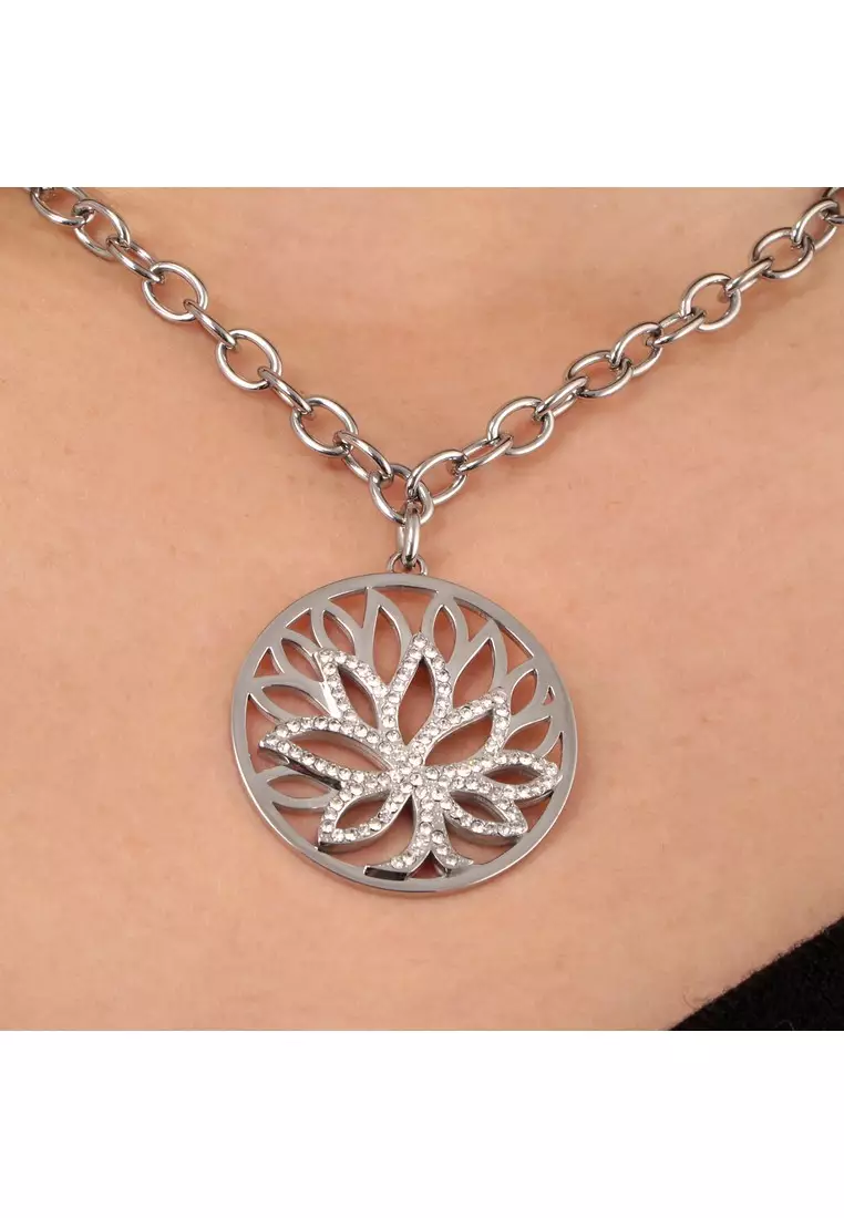 Morellato Loto Pendant Necklace SATD04