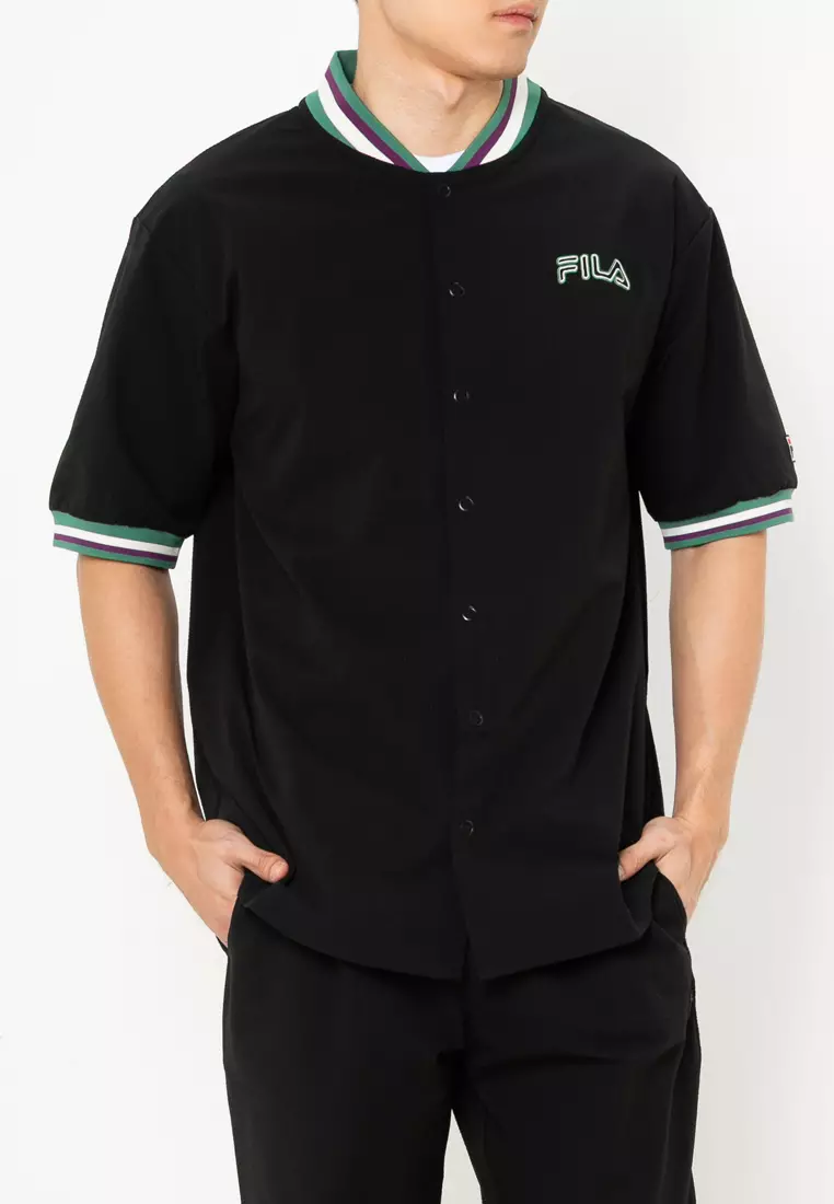 Buy FILA Luzat Loose Baseball Shirt 2025 Online ZALORA