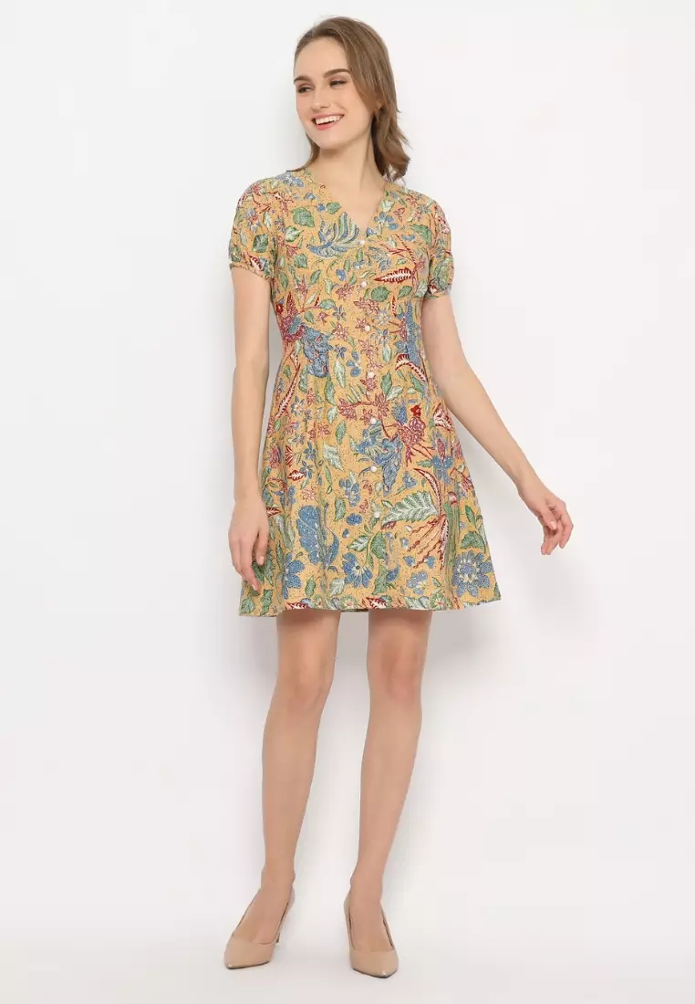 Dress Batik Tisna Brown