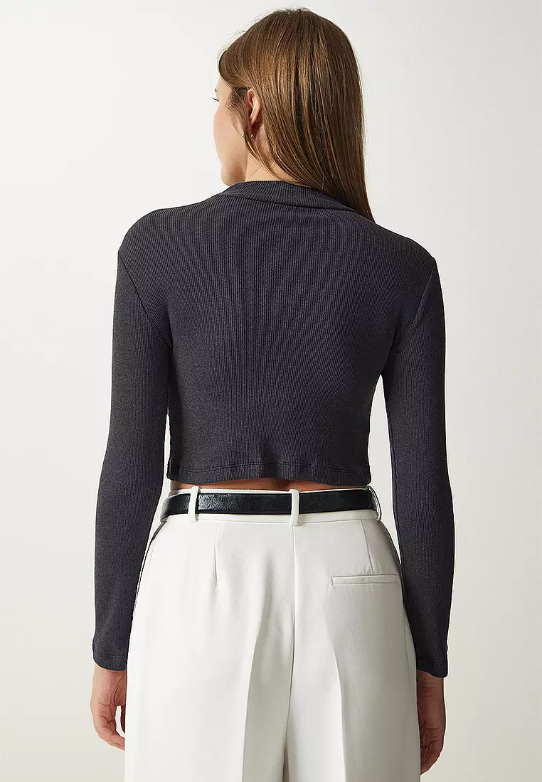 Buy Happiness Istanbul Ribbed Turtleneck Knitwear 2024 Online ZALORA