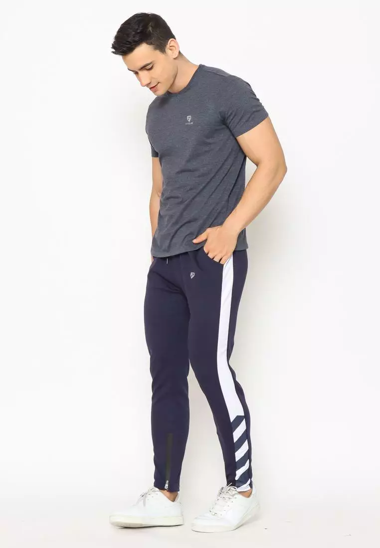 FITWEAR - GRIFFIN BASIC MEN T-SHIRT S/S - Blue